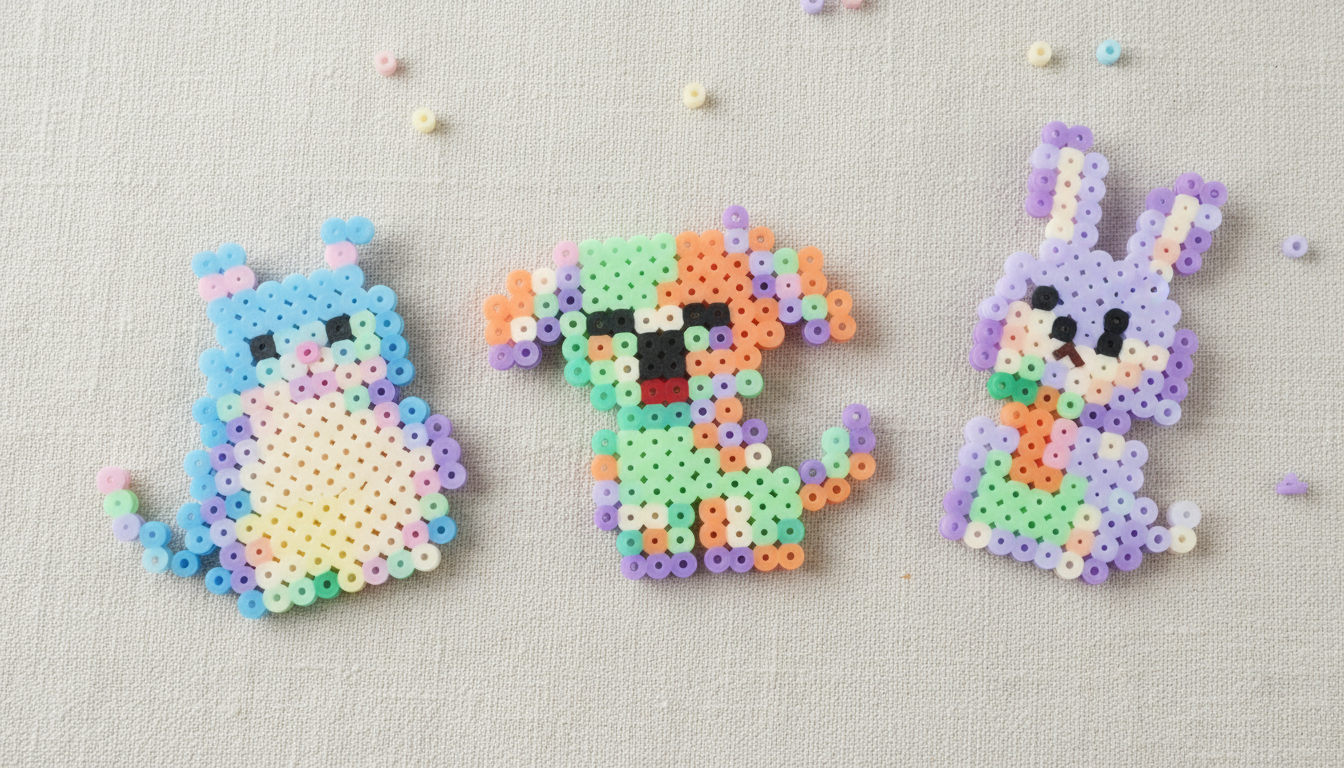 Cute Animal Perler Beads